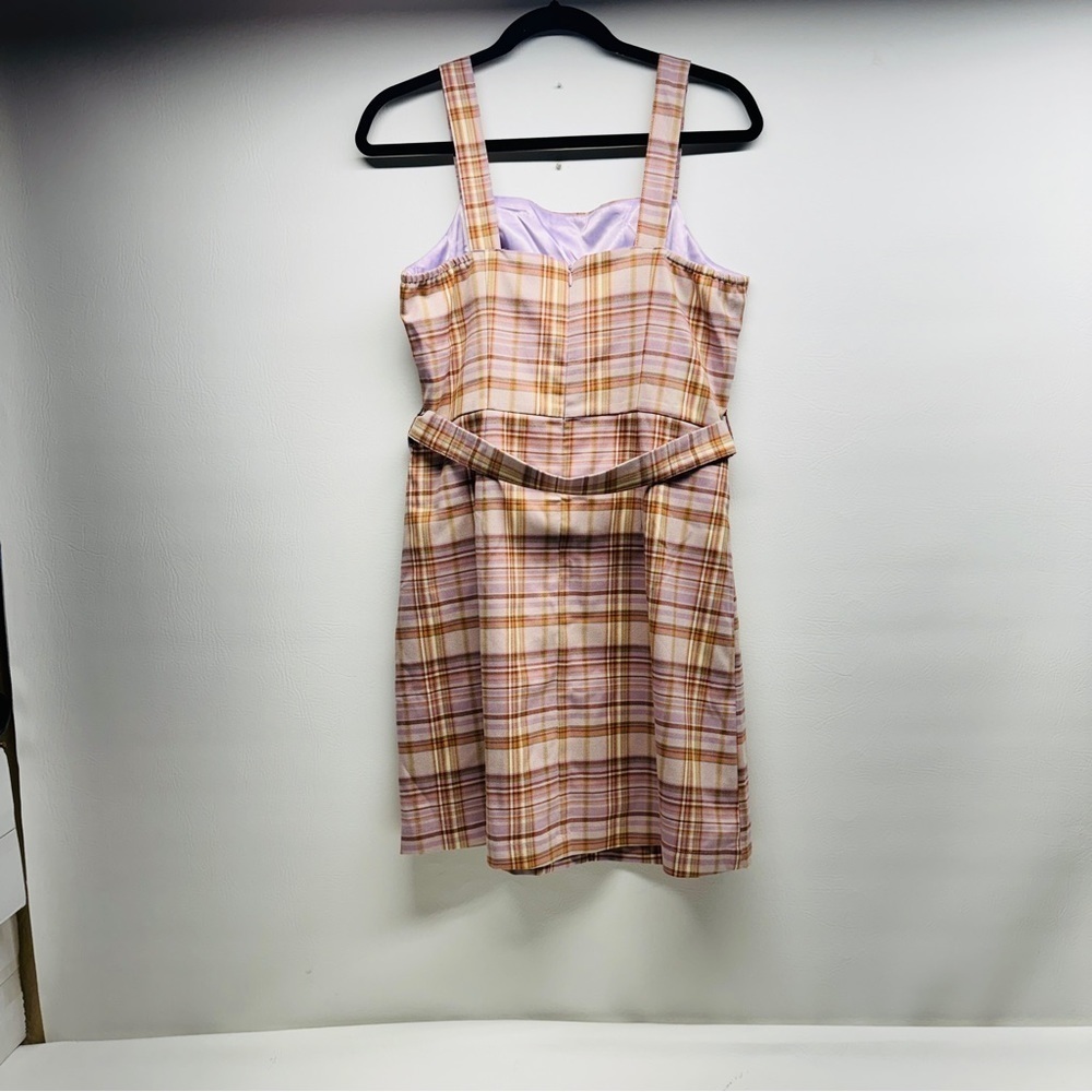 Princess Highway Plaid Dress Size 12 Nwt — image 6 of 8